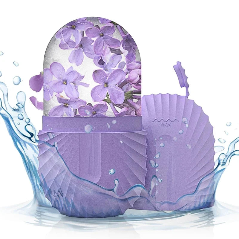 Ice Face Roller – Silicone Beauty Ice Cube for Puffiness, Pore Tightening & Skin Refresh